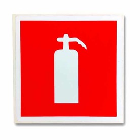 Самозалепващ стикер от PVC фолио – пожарогасител