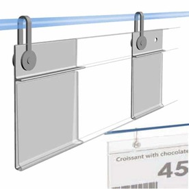 Ценови профил за окачане с презрамки DBH 39x1000mm