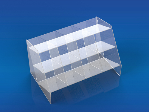 Плексигласова кутия за банкноти – 350 х 210 х 205 мм