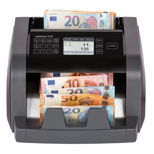 БАНКНОТОБРОЯЧНА МАШИНА rapidcount S 575 (Cash Box)