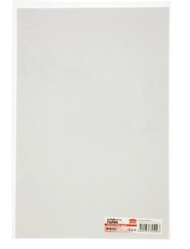Top Office Самозалепваща хартия, 20 x 30 cm, бяла, 10 листа